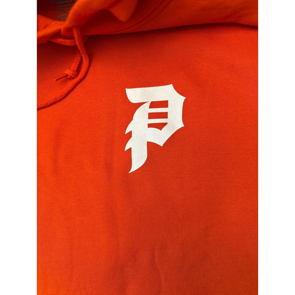 Primitive x Naruto “Beast Hood” Hoodie –‎ Men's Large - Orange - NWT - Picture 3 of 8